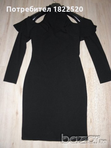 Нова черна рокля, снимка 3 - Рокли - 20549969
