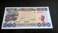 Банкнота - Гвинея - 100 франка UNC | 1960г., снимка 2