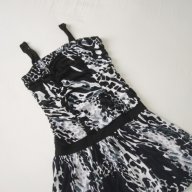 One,прекрасна лятна рокля в черно и бяло, М , снимка 2 - Рокли - 18369181