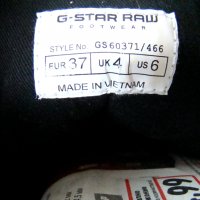 G - STAR RAW 3301 original Разпродажба намалени на 80,00 лв size UК4 37 номер, снимка 7 - Кецове - 24123982