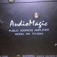 Audio magic pa-2042 profi amplifier-mono-внос швеицария, снимка 11 - Ресийвъри, усилватели, смесителни пултове - 15259581