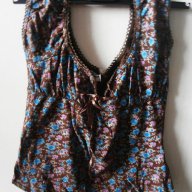 Дамска блуза TERRA NOVA с флорални мотиви., снимка 1 - Корсети, бюстиета, топове - 8957575