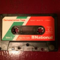 National C-7 демо аудио касета, снимка 3 - Аудио касети - 21445561
