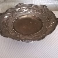 посребрена метална фруктиера, снимка 1 - Антикварни и старинни предмети - 18761072