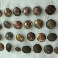лот военни царски копчета, снимка 3 - Колекции - 25723452