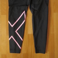 2XU Womens Compression Tights Black- Pink, снимка 16 - Клинове - 24426385