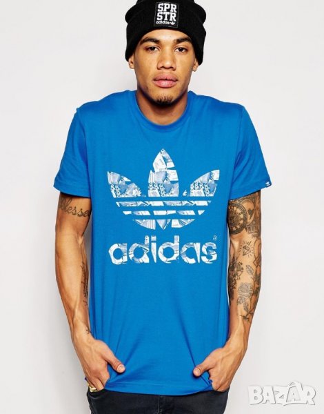 Тениска Adidas Originals Blubird Fill Trefoil Tee, снимка 1