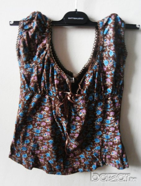 Дамска блуза TERRA NOVA с флорални мотиви., снимка 1