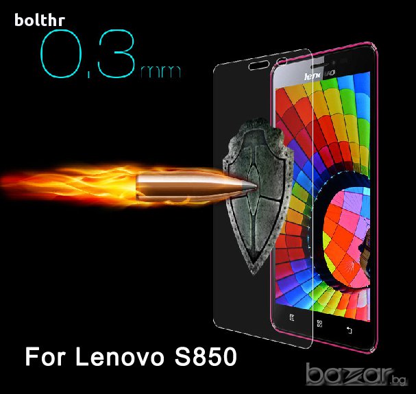 TEMPERED GLASS PROTECTOR LENOVO S580, снимка 1