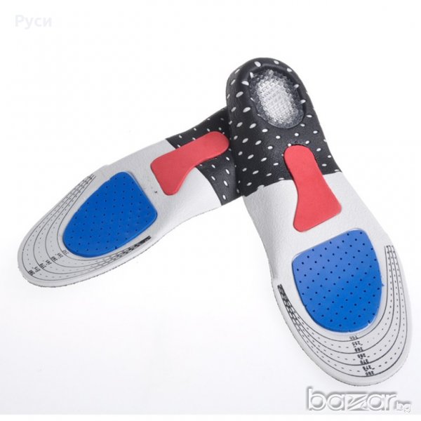 анатомични стелки с гел на петата, снимка 1