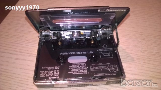 Aiwa-метална ретро машинка за колекция-внос швеицария, снимка 5 - Ресийвъри, усилватели, смесителни пултове - 15734157