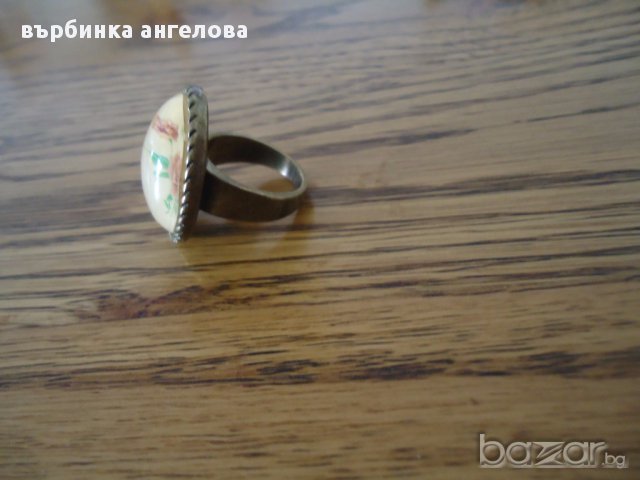 Дамски пръстен-вътрешен диаметър 17мм, снимка 3 - Пръстени - 16308038