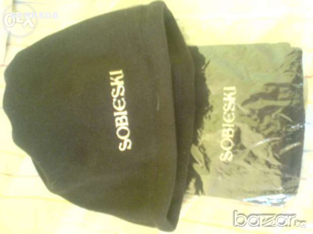 Поларена шапка sobeski лента, снимка 2 - Спортна екипировка - 11836769