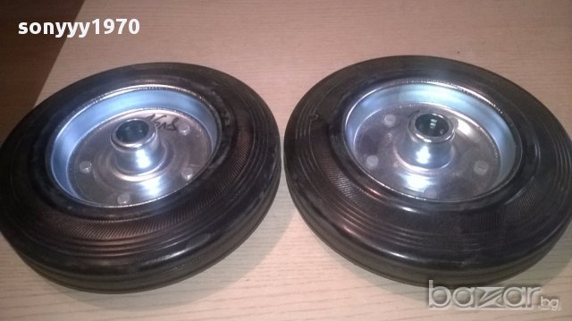 Колела 20х5см-нови с плътни гуми-75лв за броика, снимка 3 - Други инструменти - 18023155