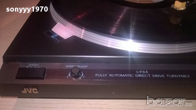 Jvc l-fx4b-direct drive turnable-made in japan-внос швеицария, снимка 9 - Ресийвъри, усилватели, смесителни пултове - 12866944