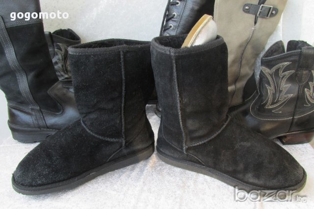 UGG,K&M boots аналог на UGG,39 топли унисекс боти-естествен велур,естествена вълна,GOGOMOTO.BAZAR.BG, снимка 3 - Дамски боти - 16860827