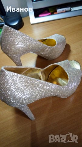 Дамски официални обувки №39, снимка 1 - Дамски елегантни обувки - 24022475