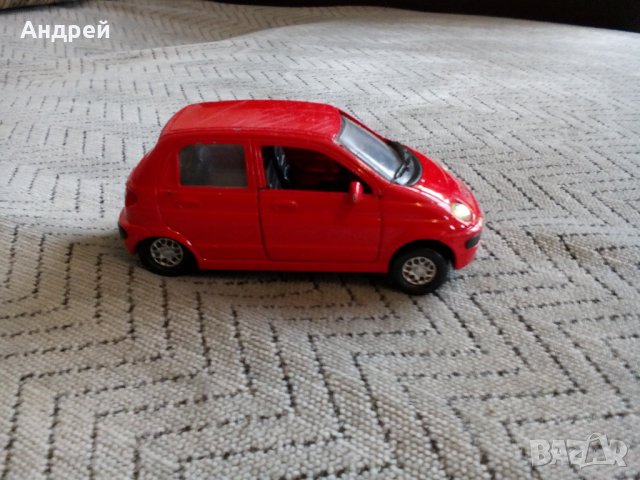 Метална количка MATIZ, снимка 3 - Антикварни и старинни предмети - 23500024