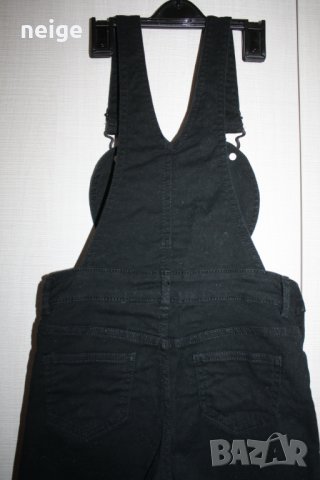 Нов дънков гащеризон слим Н&М с блузка (6-8 г), снимка 10 - Детски Блузи и туники - 22393901