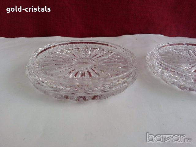 кристални чинийки , снимка 10 - Антикварни и старинни предмети - 19375942