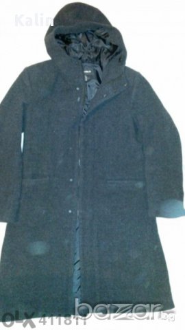 Елегантно кашмирено палто с качулка KENVELO, снимка 8 - Якета - 11916951