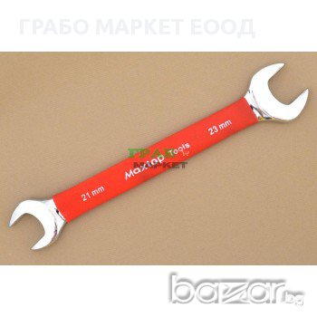 Гаечен ключ с дръжка от мек PVC материал, 21х23мм, снимка 1