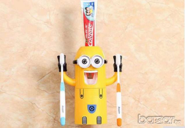 Поставка за четки за зъби МИНИОНИТЕ , снимка 6 - Други стоки за дома - 14844855