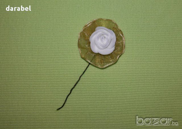 Бутониери, снимка 3 - Сватбени аксесоари - 8514879