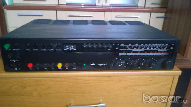 braun regie 450 ch-stereo receiver-нов внос швеицария, снимка 2 - Ресийвъри, усилватели, смесителни пултове - 9611945