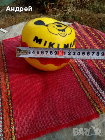 Стара детска топка #4, снимка 6 - Антикварни и старинни предмети - 23275211