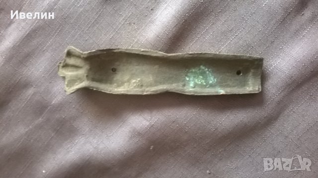 бронзова апликация,обов., снимка 2 - Антикварни и старинни предмети - 24807013