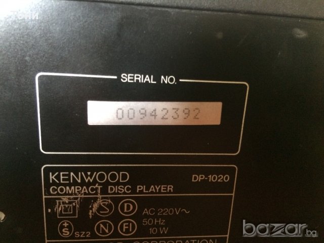 Kenwood DP-1020  CD PLAYER, снимка 7 - Плейъри, домашно кино, прожектори - 18348369