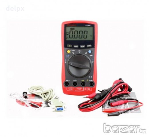 Мултицет с термосонда и зумер UT-60G VAC/VDC | AAC/ADC | OHM | F | °C | Hz, снимка 2 - Друга електроника - 20664351