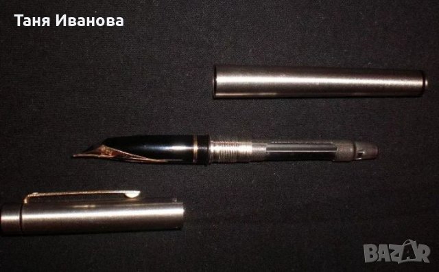 Оригинална писалка SHEAFFER U.S.A   -  14K злато, проба 585, снимка 5 - Колекции - 24583923