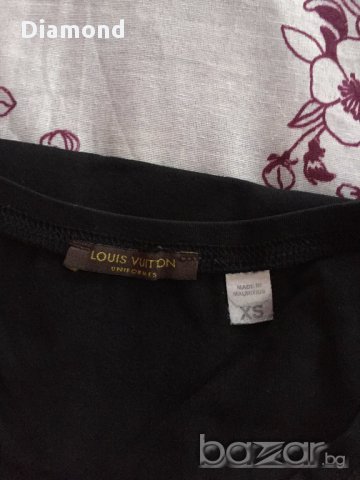 100 % Louis Vuitton автентична дамска тениска със сериен номер, снимка 4 - Тениски - 14305954