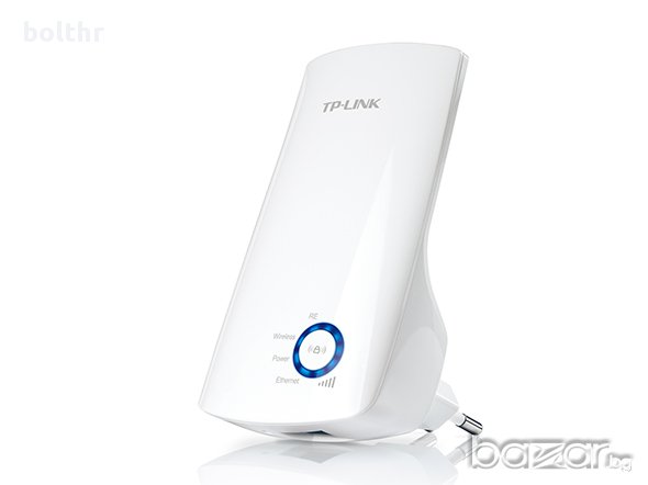 WI-FI АДАПТЕР-REPEATER ЗА УВЕЛИЧАВАНЕ ОБХВАТА НА РУТЕРА TP-LINK RANGE EXTENDER TL-WA850RE, снимка 3 - Кабели и адаптери - 15949874