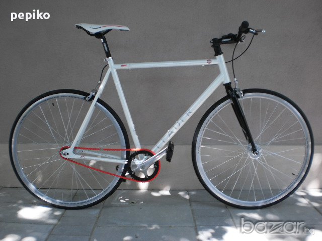 Продавам колела внос от Германия шосеен велосипед сингъл спиид фикс бял модел 2020г 