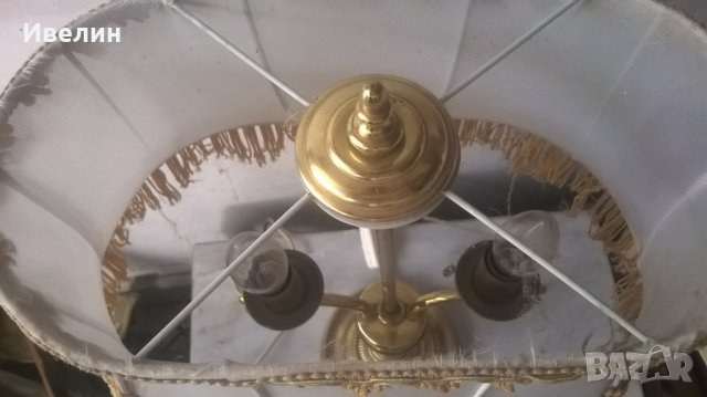 барокова нощна лампа, снимка 2 - Настолни лампи - 24631635