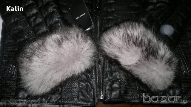 Уникално кожено яке Dolce&Gabana , снимка 5 - Якета - 11916629