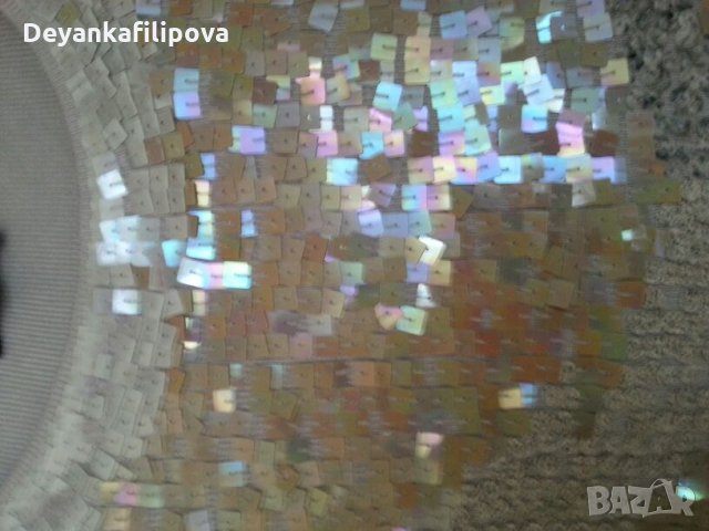 Дамска  блуза трико и паети-  N42 MARIELLA ROSATI, снимка 3 - Блузи с дълъг ръкав и пуловери - 22391345