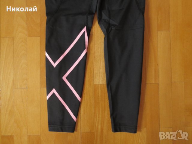 2XU Womens Compression Tights Black- Pink, снимка 16 - Клинове - 24426385