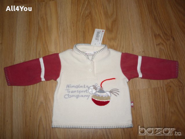 Швейцарски топъл пуловер /с етикет/, снимка 3 - Жилетки и елечета за бебе - 10896755