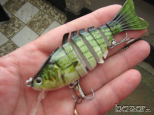 воблер 11.2см 14г 7 части, снимка 5 - Такъми - 7932170