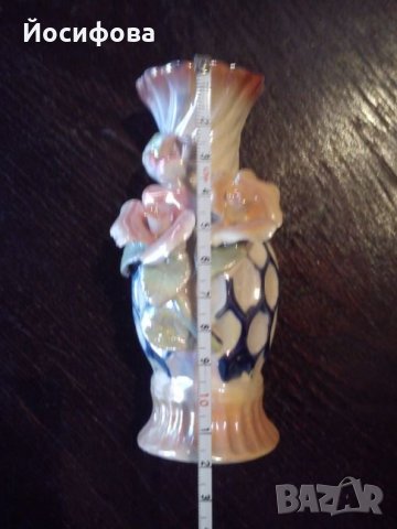 малка керамична ваза, снимка 2 - Колекции - 23862986