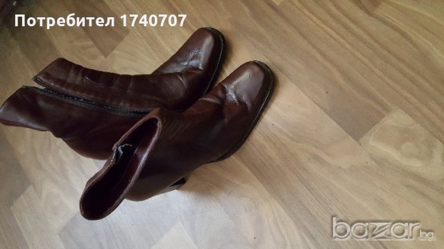 испански дамски обувки от естествена кожа, снимка 4 - Дамски боти - 19538521
