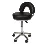 Козметичен/фризьорски стол - табуретка с облегалка Zen alto 49/62 см, снимка 6