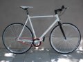 Продавам колела внос от Германия шосеен велосипед сингъл спиид фикс бял модел 2020г , снимка 1 - Велосипеди - 10061727