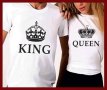 Свети Валентин! За ВЛЮБЕНИ! KING & QUEEN LOVE блузи! Поръчай модел С ТВОЯ ИДЕЯ!, снимка 4