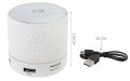 Безжична блутут колонка, wireless, bluetooth тонколона, мини говорител, светеща, снимка 1