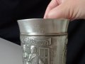Гравирана чаша,халба от калай BMF. , снимка 6